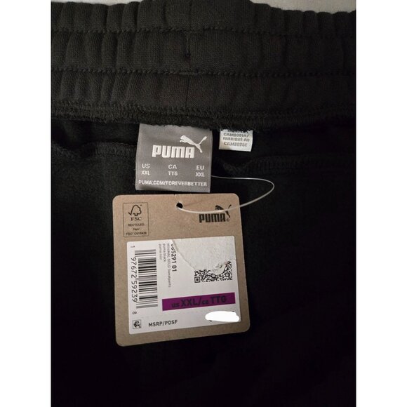 NWT Men's Puma Logo Sweatpants - Size XXL (Waist 40") - Picture 5 of 6